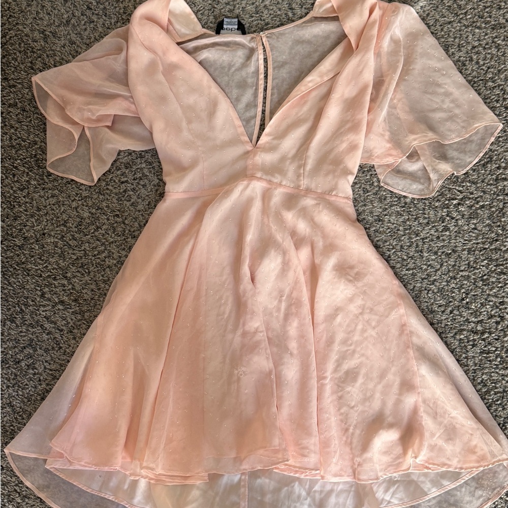 Pink bebe dress